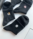 【ウィゴー/WEGO】のアニマル刺繍アンクル底パイルソックス 柄7|ID: prp329100004489051 ipo3291000000031979344
