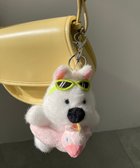 【ウィゴー/WEGO】のバカンスわんこぬいぐるみキーホルダー ピンク|ID: prp329100004489054 ipo3291000000032743715