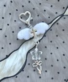 【ウィゴー/WEGO】のエンジェルビーズキーホルダー 柄5|ID: prp329100004489066 ipo3291000000032743804