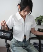 【ウィゴー/WEGO】のポケットデザインWZIPトップス オフホワイト|ID: prp329100004489077 ipo3291000000032261943