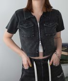 【ウィゴー/WEGO】のポケットデザインWZIPトップス スミクロ|ID: prp329100004489077 ipo3291000000032261946