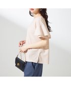 【エニィ スィス/any SiS】の【前後着用・UVケア・洗える】2WAYジョーゼットジャージーフリル カットソー アイボリーベージュ|ID: prp329100004489079 ipo3291000000034898728