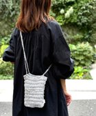 【ルートート/ROOTOTE】の1090【手編みカゴバッグ風】SC.ベビールー.クロッシュメタリック-A 02:シルバー|ID: prp329100004489084 ipo3291000000032744083