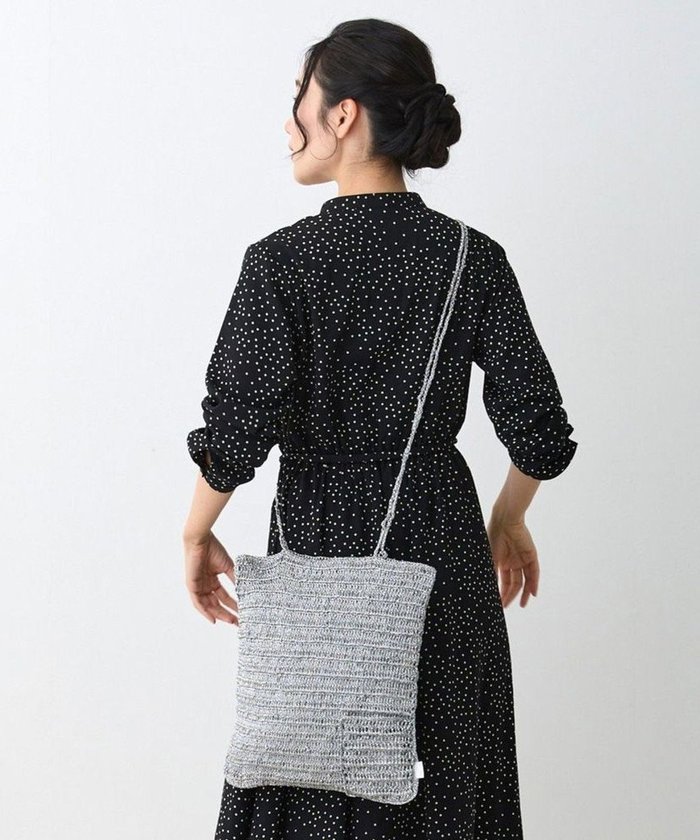 【ルートート/ROOTOTE】の1091【手編みカゴバッグ風】SC.トール.クロッシュメタリック-A インテリア・キッズ・メンズ・レディースファッション・服の通販 founy(ファニー) https://founy.com/ ファッション Fashion レディースファッション Fashion for Women アクセサリー Fashion Accessories インド Indian Textile ウォレット Wallet カメラ Camera Accessories シンプル Simple, Minimal 手編み Hand-Knitted, Handmade Knit ポケット Pocket, Pocket Detail メタリック Metallic, Shiny Finish |ID: prp329100004489085 ipo3291000000032744084