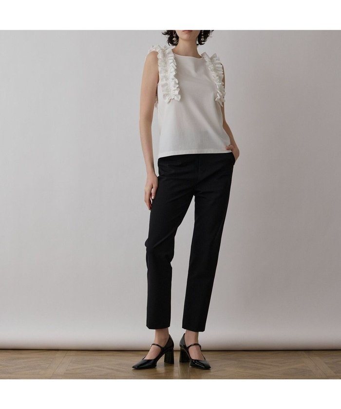 【グレース コンチネンタル/GRACE CONTINENTAL】のフリルカットトップ インテリア・キッズ・メンズ・レディースファッション・服の通販 founy(ファニー) https://founy.com/ ファッション Fashion レディースファッション WOMEN トップス・カットソー Tops/Tshirt おすすめ Recommend ジャージ Jersey タフタ Taffeta ノースリーブ No Sleeve フォーマル Formal フリル Frills 夏 Summer 春 Spring S/S・春夏 Ss・Spring/Summer |ID: prp329100004489090 ipo3291000000031832272