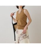 【グレース コンチネンタル/GRACE CONTINENTAL】のクルーニットトップ キャメル|ID: prp329100004489091 ipo3291000000031832285