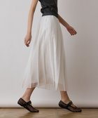 【グレース コンチネンタル/GRACE CONTINENTAL】のマットシアープリーツスカート ホワイト|ID: prp329100004489096 ipo3291000000032641216