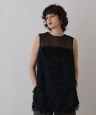 【グレース コンチネンタル/GRACE CONTINENTAL】のシアーフリンジノースリーブ 人気、トレンドファッション・服の通販 founy(ファニー) ファッション Fashion レディースファッション Ladies' Fashion Online トップス・カットソー Tops/Tshirt キャミソール / ノースリーブ No Sleeves シアー Sheer スリット Slit チュニック Tunic チュール Tulle トレンド Trend バランス Balance フリンジ Fringe ワイド Wide 夏 Summer 春 Spring S/S・春夏 Ss・Spring/Summer thumbnail ブラック|ID: prp329100004489097 ipo3291000000032368304