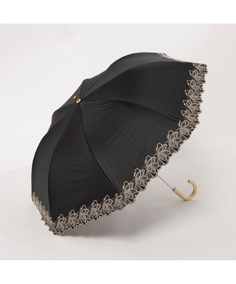 【アンビリオン/UNBILLION】のカシュネ cachenez / PUフラワーラメ刺繍トップレス2段折りたたみ傘 人気、トレンドファッション・服の通販 founy(ファニー) 　ファッション　Fashion　レディースファッション　WOMEN　傘 / レイングッズ　Umbrellas/Rainwear　アクセサリー　Accessories　エレガント 上品　Elegant　傘　Umbrella　スカーフ　Scarf　ハンド　Hand　フラワー　Flower　帽子　Hat　日傘　Parasol　モチーフ　Motif　再入荷　Restock/Back In Stock/Re Arrival　 other-1|ID: prp329100004489121 ipo3291000000031832386