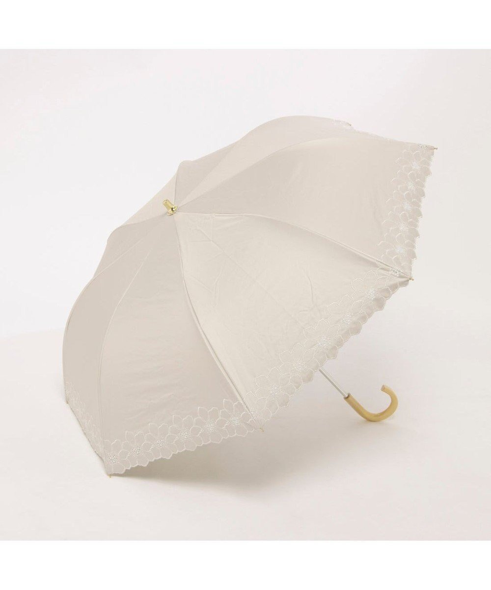 【アンビリオン/UNBILLION】のカシュネ cachenez / PUグレースフラワー刺繍トップレス2段折りたたみ傘 人気、トレンドファッション・服の通販 founy(ファニー) 　ファッション　Fashion　レディースファッション　Ladies' Fashion Online　傘 / レイングッズ　Umbrellas/Rainwear　アクセサリー　Accessories　エレガント 上品　Elegant　傘　Umbrella　スカーフ　Scarf　ハンド　Hand　フラワー　Flower　帽子　Hat　日傘　Parasol　モチーフ　Motif　再入荷　Restock/Back In Stock/Re Arrival　 other-1|ID: prp329100004489126 ipo3291000000032599076