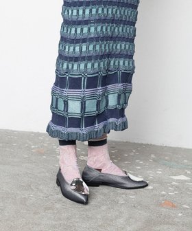 【トリコテ/Tricote】の花柄 ラメ シアーソックス 人気、トレンドファッション・服の通販 founy(ファニー) ファッション Fashion レディースファッション WOMEN ソックス Socks レッグウェア Legwear おすすめ Recommend エレガント 上品 Elegant ソックス Socks タンブラー Tumbler デニム Denim フリル Frills 夏 Summer |ID:prp329100004489665