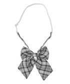 【ウィゴー/WEGO】の【SCHOOLITEM】チェックスクールリボン グレーチェック1|ID: prp329100004489970 ipo3291000000032079294