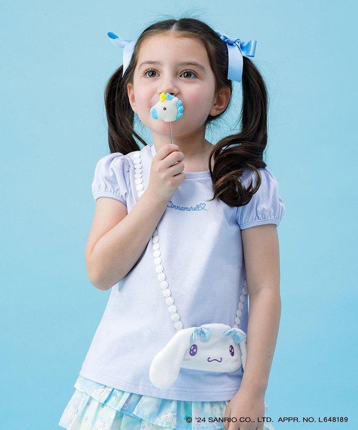 【エニィ/ANY / KIDS】の【サンリオキャラクターズ×any FAM】ポシェットTシャツ インテリア・キッズ・メンズ・レディースファッション・服の通販 founy(ファニー) https://founy.com/ ファッション Fashion キッズファッション Fashion for Kids トップス・カットソー Cut & Sew Tops カットソー Cut and Sewn Top シンプル Simple, Minimal ポシェット Pochette, Mini Bag 夏 Summer 春 Spring S/S・春夏 SS, Spring/Summer, Warm Season |ID: prp329100004490735 ipo3291000000034281899