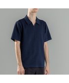 【ジョゼフ オム/JOSEPH HOMME / MEN】の【WEB限定】【オリジナル素材/シワになりにくい】ライトタックジャージー スキッパー ネイビー系|ID: prp329100004490768 ipo3291000000031962122