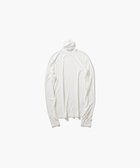 【エイトン/ATON】のMODAL SILK JERSEY タートルネック 人気、トレンドファッション・服の通販 founy(ファニー) ファッション Fashion レディースファッション WOMEN トップス・カットソー Tops/Tshirt シャツ/ブラウス Shirts/Blouses ロング / Tシャツ T-Shirts カットソー Cut and Sewn タートルネック Turtleneck カットソー Cut And Sew シルク Silk タートルネック Turtleneck レギュラー Regular 夏 Summer 春 Spring S/S・春夏 Ss・Spring/Summer thumbnail WHITE|ID: prp329100004490807 ipo3291000000031916161