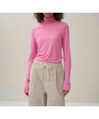 【エイトン/ATON】のMODAL SILK JERSEY タートルネック 人気、トレンドファッション・服の通販 founy(ファニー) ファッション Fashion レディースファッション WOMEN トップス・カットソー Tops/Tshirt シャツ/ブラウス Shirts/Blouses ロング / Tシャツ T-Shirts カットソー Cut and Sewn タートルネック Turtleneck カットソー Cut And Sew シルク Silk タートルネック Turtleneck レギュラー Regular 夏 Summer 春 Spring S/S・春夏 Ss・Spring/Summer thumbnail FUCHSIA|ID: prp329100004490807 ipo3291000000031916163