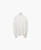 【エイトン/ATON】のMODAL SILK JERSEY タートルネック WHITE|ID: prp329100004490807 ipo3291000000032722103