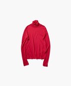 【エイトン/ATON】のMODAL SILK JERSEY タートルネック RED|ID: prp329100004490807 ipo3291000000032722104
