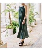 【三愛水着楽園/San-ai Resort】のマキシワンピース M 【Coral veil(コーラルヴェール)】 グリーン|ID: prp329100004490813 ipo3291000000031662027