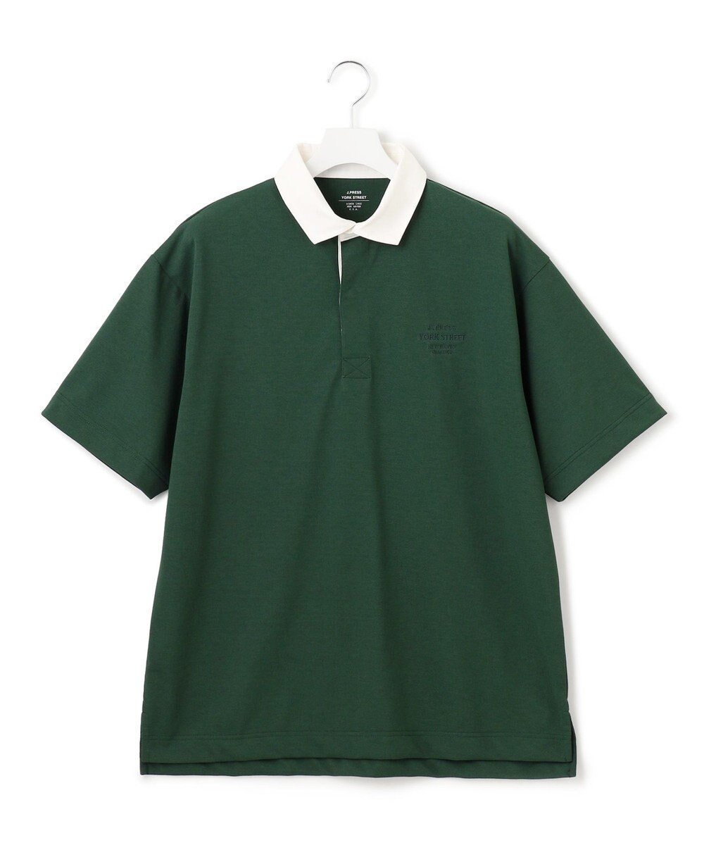 【ジェイプレスヨークストリート/J.PRESS YORK STREET】の【UNISEX】オーバーシルエットラガーシャツ インテリア・キッズ・メンズ・レディースファッション・服の通販 founy(ファニー) 　ファッション　Fashion　レディースファッション　WOMEN　トップス・カットソー　Tops/Tshirt　シャツ/ブラウス　Shirts/Blouses　ポロシャツ　Polo Shirts　ユニセックス　Unisex　ポロシャツ　Polo Shirt　夏　Summer　春　Spring　S/S・春夏　Ss・Spring/Summer　ダークグリーン系|ID: prp329100004490891 ipo3291000000031663004