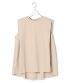 【ジェイプレスヨークストリート/J.PRESS YORK STREET】の【WOMEN】タックノースリーブ プルオーバー ベージュ系|ID: prp329100004490952 ipo3291000000031991017