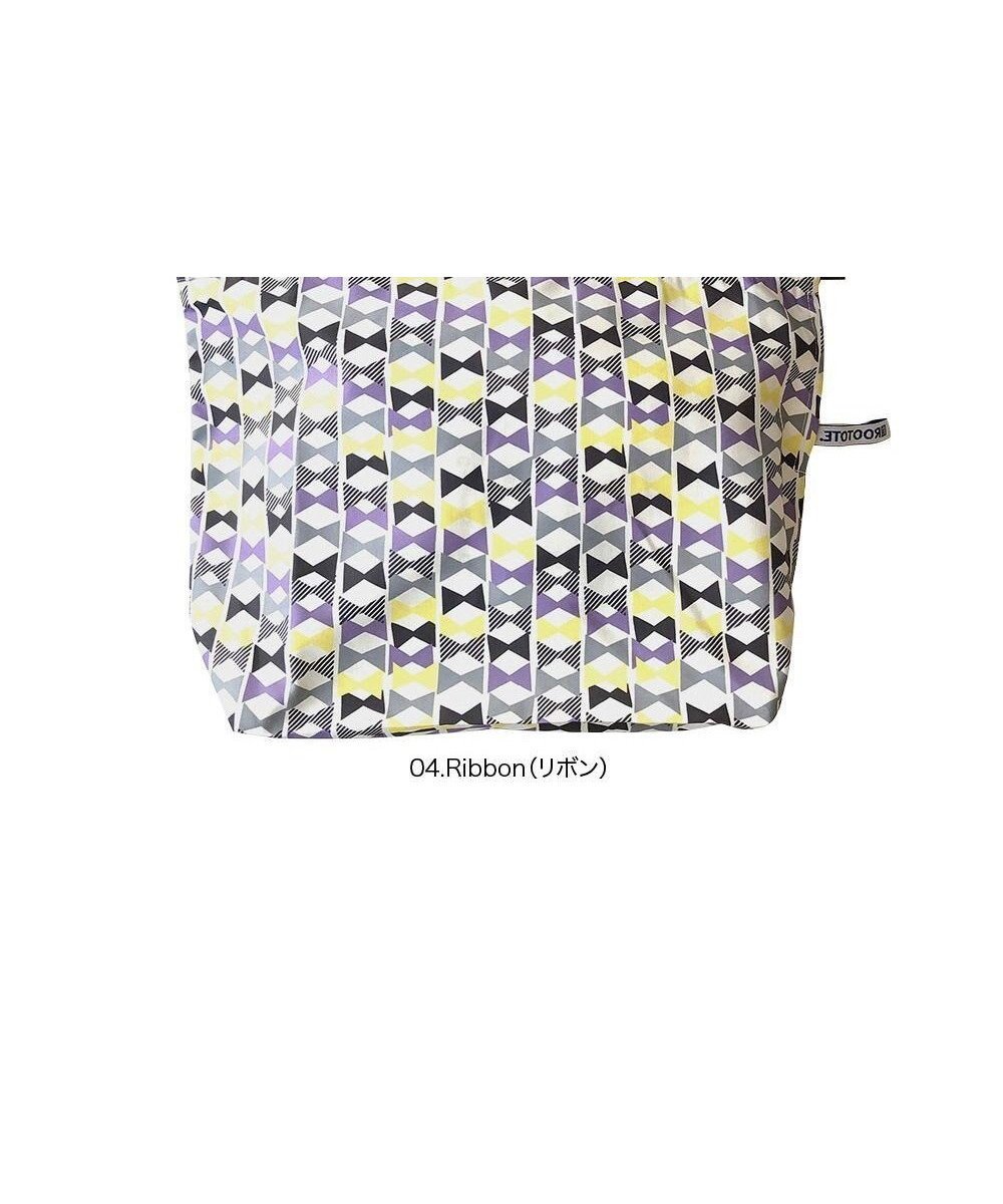 【ルートート/ROOTOTE】の6493【おしゃれエコバッグ】/ PT.ミディアムファスナー.REPET-A インテリア・キッズ・メンズ・レディースファッション・服の通販 founy(ファニー) 　ファッション　Fashion　レディースファッション　WOMEN　バッグ　Bag　洗える　Washable　カメラ　Camera　コンパクト　Compact　スマホ　Smartphone　プリント　Print　ポケット　Pocket　ランダム　Random　再入荷　Restock/Back In Stock/Re Arrival　おすすめ　Recommend　04:リボン|ID: prp329100004491048 ipo3291000000031916518
