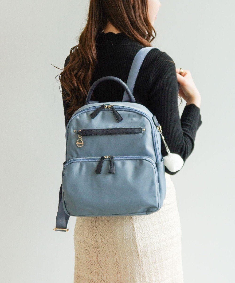 【エースバッグズアンドラゲッジ/ACE BAGS & LUGGAGE】のKanana project カナナプロジェクト エブリーリュック 小 31661 軽量 軽い お出かけ 旅行 インテリア・キッズ・メンズ・レディースファッション・服の通販 founy(ファニー) 　ファッション　Fashion　レディースファッション　WOMEN　バッグ　Bag　ショルダー　Shoulder　シンプル　Simple　ポケット　Pocket　リュック　Ruck Sack　旅行　Travel　軽量　Lightweight　ブルーグレー|ID: prp329100004492305 ipo3291000000031942040