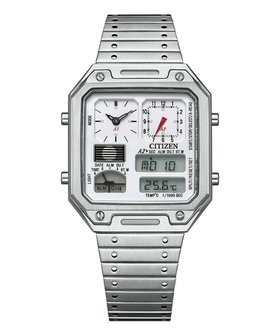 【シチズン/CITIZEN】の【復刻デザイン】1982年の「サーモセンサー」を現代風にリバイバル 温度センサー搭載のコンビネーションウオッチ 人気、トレンドファッション・服の通販 founy(ファニー) ファッション Fashion レディースファッション WOMEN 腕時計 Watch ガラス Glass クリスタル Crystal 時計 Clock |ID:prp329100004492345
