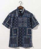 【ジョセフ アブード/JOSEPH ABBOUD / MEN】の【サスティナブル素材】コットンリヨセルリネンバンダナプリント シャツ ネイビー系6|ID: prp329100004492354 ipo3291000000031987938