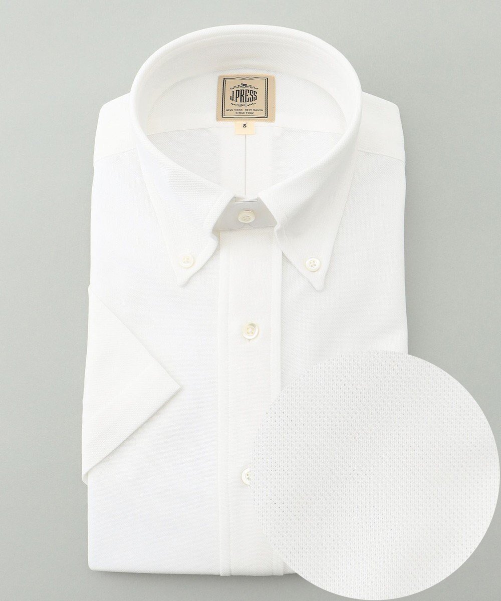 【ジェイ プレス/J.PRESS / MEN】の【夏に嬉しい高機能】カノコインレイパッチポケット シャツ/B.D. 人気、トレンドファッション・服の通販 founy(ファニー) 　ファッション　Fashion　メンズファッション　MEN　トップス・カットソー　Tops/Tshirt/Men　シャツ　Shirts　インナー　Inner　春　Spring　吸水　Water Absorption　軽量　Lightweight　シンプル　Simple　ジャケット　Jacket　ストレッチ　Stretch　ダウン　Down　ドレス　Dress　バランス　Balance　パッチ　Patch　フィット　Fit　フラップ　Flap　ベーシック　Basic　ポケット　Pocket　ポロシャツ　Polo Shirt　半袖　Short Sleeve　メンズ　Mens　無地　Plain Color　S/S・春夏　Ss・Spring/Summer　夏　Summer　 other-1|ID: prp329100004492360 ipo3291000000032113547