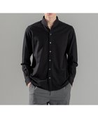 【ジョゼフ オム/JOSEPH HOMME / MEN】のコンフォートクリアギンガム ウイングカラーシャツ ブラック系|ID: prp329100004492362 ipo3291000000032634758
