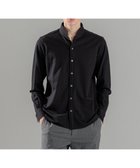 【ジョゼフ オム/JOSEPH HOMME / MEN】のコンフォートクリアギンガム ウイングカラーシャツ ブラック系|ID: prp329100004492362 ipo3291000000034177281