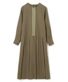 【ジョゼフ/JOSEPH】のノーブルサテン プリーツドレス Moss|ID: prp329100004492725 ipo3291000000031965169