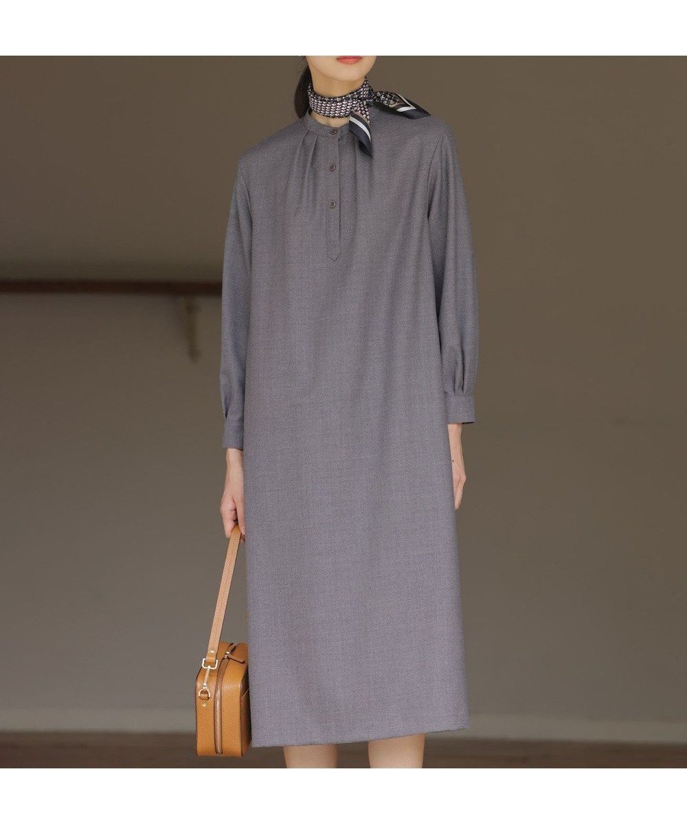 【ジェイ プレス/J.PRESS】の【洗える】ANASTASIA milled ワンピース 人気、トレンドファッション・服の通販 founy(ファニー) 　ファッション　Fashion　レディースファッション　Fashion for Women　ワンピース　Dresses　洗える　Machine Washable　シューズ　Shoes, Footwear　ストレッチ　Stretch, Stretchy Fabric　ベーシック　Basic, Essential　ポケット　Pocket, Pocket Detail　A/W・秋冬　Autumn/Winter　ビジネス 仕事 通勤　Business / Work / Commuting　 other-1|ID: prp329100004492939 ipo3291000000033370676