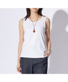 【ジェイ プレス/J.PRESS】のワイドリブジャージー ノースリーブ カットソー ホワイト系|ID: prp329100004492966 ipo3291000000031962315