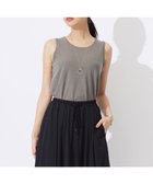 【ジェイ プレス/J.PRESS】のワイドリブジャージー ノースリーブ カットソー モカ系|ID: prp329100004492966 ipo3291000000031962316