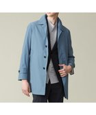 【ジェイ プレス/J.PRESS / MEN】の【ビジネス対応可】【撥水加工 / ウォッシャブル可】テクニカルライトポプリン ドレスカーコート サックスブルー系|ID: prp329100004493440 ipo3291000000031685869