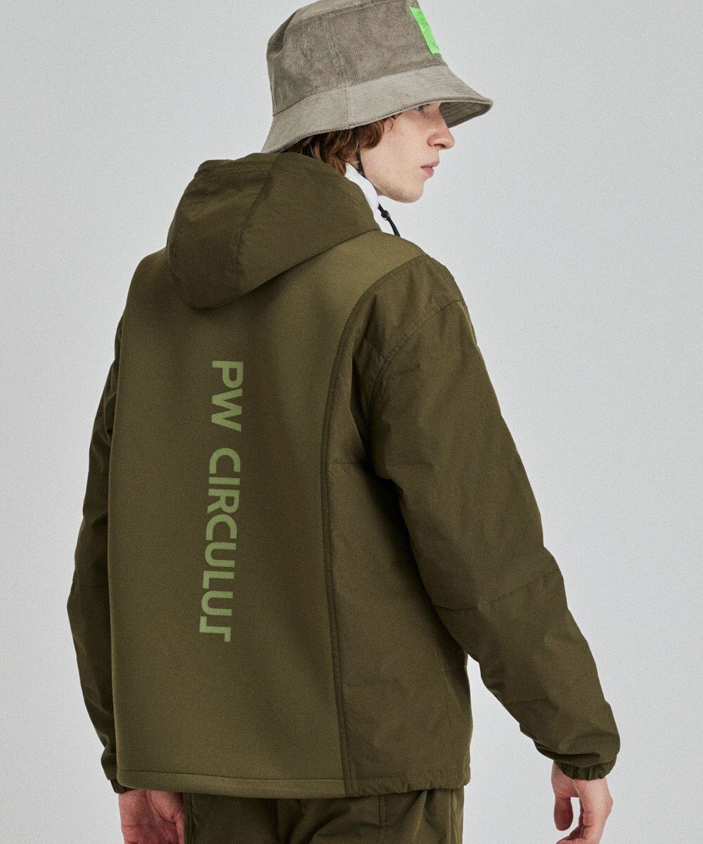 【ピーダブリュサーキュラス/PW CIRCULUS / MEN】の【MEN】中綿コンビデタッチャブルフーディ インテリア・キッズ・メンズ・レディースファッション・服の通販 founy(ファニー) 　ファッション　Fashion　メンズファッション　MEN　アウター　Coats Outerwear/Men　クール　Cool　コンビ　Combination　ジャケット　Jacket　ストレッチ　Stretch　定番　Standard　フロント　Front　防寒　Cold Protection　冬　Winter　A/W・秋冬　Aw・Autumn/Winter・Fw・Fall-Winter　2024年　2024　2024-2025秋冬・A/W　Aw/Autumn/Winter/Fw/Fall/2024-2025　カーキ系|ID: prp329100004493447 ipo3291000000031685924