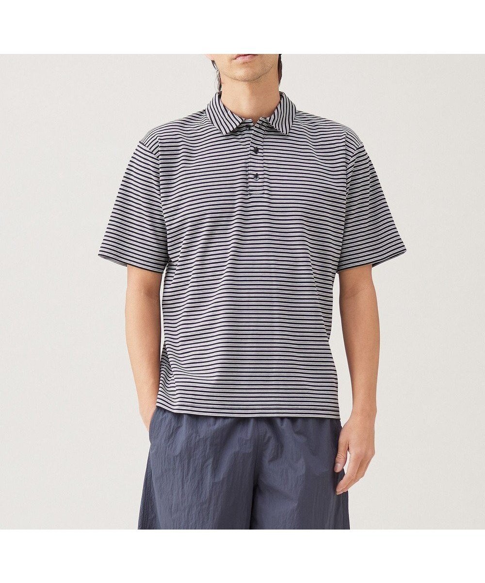 【アンフィーロ/UNFILO / MEN】の【ストレッチ/接触冷感/UVケア】スマート ストレッチ ポロTEE インテリア・キッズ・メンズ・レディースファッション・服の通販 founy(ファニー) 　ファッション　Fashion　メンズファッション　MEN　トップス・カットソー　Tops/Tshirt/Men　シャツ　Shirts　春　Spring　カットソー　Cut And Sew　シルケット　Mercerization　ストレッチ　Stretch　スマート　Smart　スリーブ　Sleeve　バランス　Balance　ポロシャツ　Polo Shirt　ロング　Long　ワイド　Wide　S/S・春夏　Ss・Spring/Summer　夏　Summer　エレガント 上品　Elegant　ビジネス 仕事 通勤　Business　ブラックボーダー|ID: prp329100004493463 ipo3291000000031786885