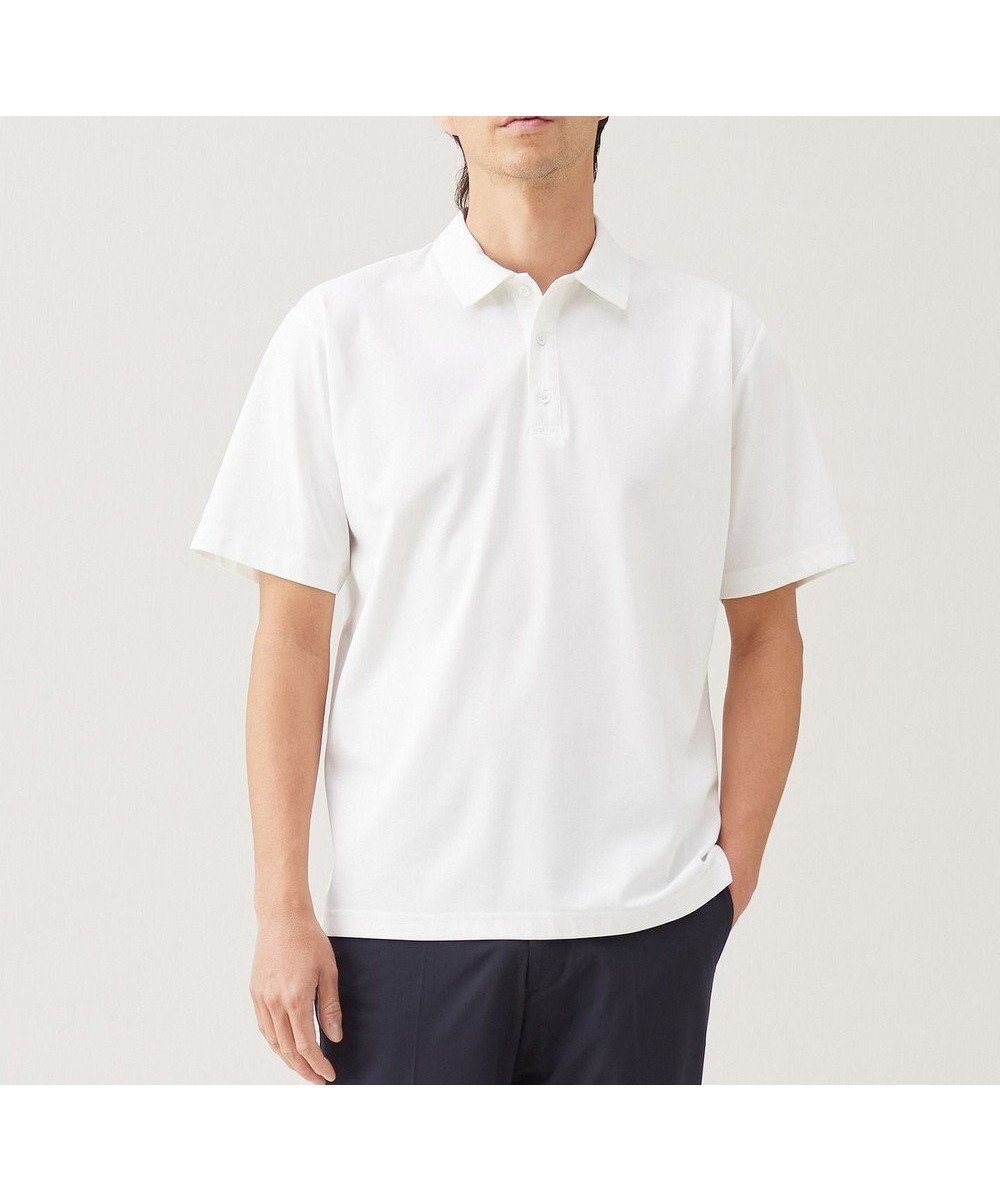 【アンフィーロ/UNFILO / MEN】の【ストレッチ/接触冷感/UVケア】スマート ストレッチ ポロTEE インテリア・キッズ・メンズ・レディースファッション・服の通販 founy(ファニー) 　ファッション　Fashion　メンズファッション　MEN　トップス・カットソー　Tops/Tshirt/Men　シャツ　Shirts　春　Spring　カットソー　Cut And Sew　シルケット　Mercerization　ストレッチ　Stretch　スマート　Smart　スリーブ　Sleeve　バランス　Balance　ポロシャツ　Polo Shirt　ロング　Long　ワイド　Wide　S/S・春夏　Ss・Spring/Summer　夏　Summer　エレガント 上品　Elegant　ビジネス 仕事 通勤　Business　ホワイト|ID: prp329100004493463 ipo3291000000031786889