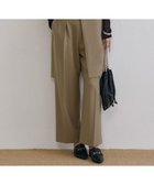 【アイシービー/iCB】の【洗える】ウール2WAYストレッチ ワイドストレートパンツ フォーン系|ID: prp329100004493509 ipo3291000000033682360
