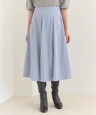 【フェルゥ/Feroux】の【セットアップ対応・洗える】タフタフレア スカート ブルー系|ID: prp329100004493572 ipo3291000000031966619