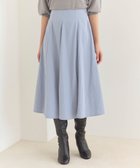 【フェルゥ/Feroux】の【セットアップ対応・洗える】タフタフレア スカート ブルー系|ID: prp329100004493572 ipo3291000000033295013