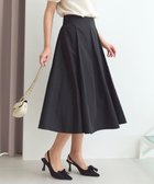 【フェルゥ/Feroux】の【セットアップ対応・洗える】タフタフレア スカート ブラック系|ID: prp329100004493572 ipo3291000000034757202