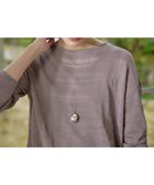 【ティアクラッセ/Tiaclasse】の【安田美沙子さん着用・日本製】プレートリングネックレス シルバー×ゴールド|ID: prp329100004493598 ipo3291000000035675534