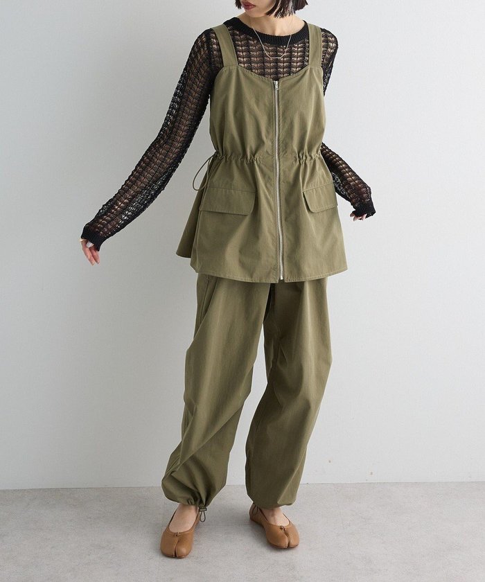 【グリーンパークス/Green Parks】のウ゛ィンテージペプラムオールインワン インテリア・キッズ・メンズ・レディースファッション・服の通販 founy(ファニー) https://founy.com/ ファッション Fashion レディースファッション Ladies' Fashion Online ワンピース Dress オールインワン ワンピース All In One Dress サロペット Salopette おすすめ Recommend サロペット Overalls フレア Flare ブルゾン Blouson ペプラム Peplum ポケット Pocket 夏 Summer 春 Spring S/S・春夏 Ss・Spring/Summer |ID: prp329100004493744 ipo3291000000032598197