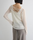 【グリーンパークス/Green Parks】のSET2点 クロシェ風ニットプルオーバー Off White|ID: prp329100004493745 ipo3291000000032743165