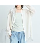 【アースミュージックアンドエコロジー/earth music&ecology】のシアーシャツ Off White|ID: prp329100004493758 ipo3291000000031688415