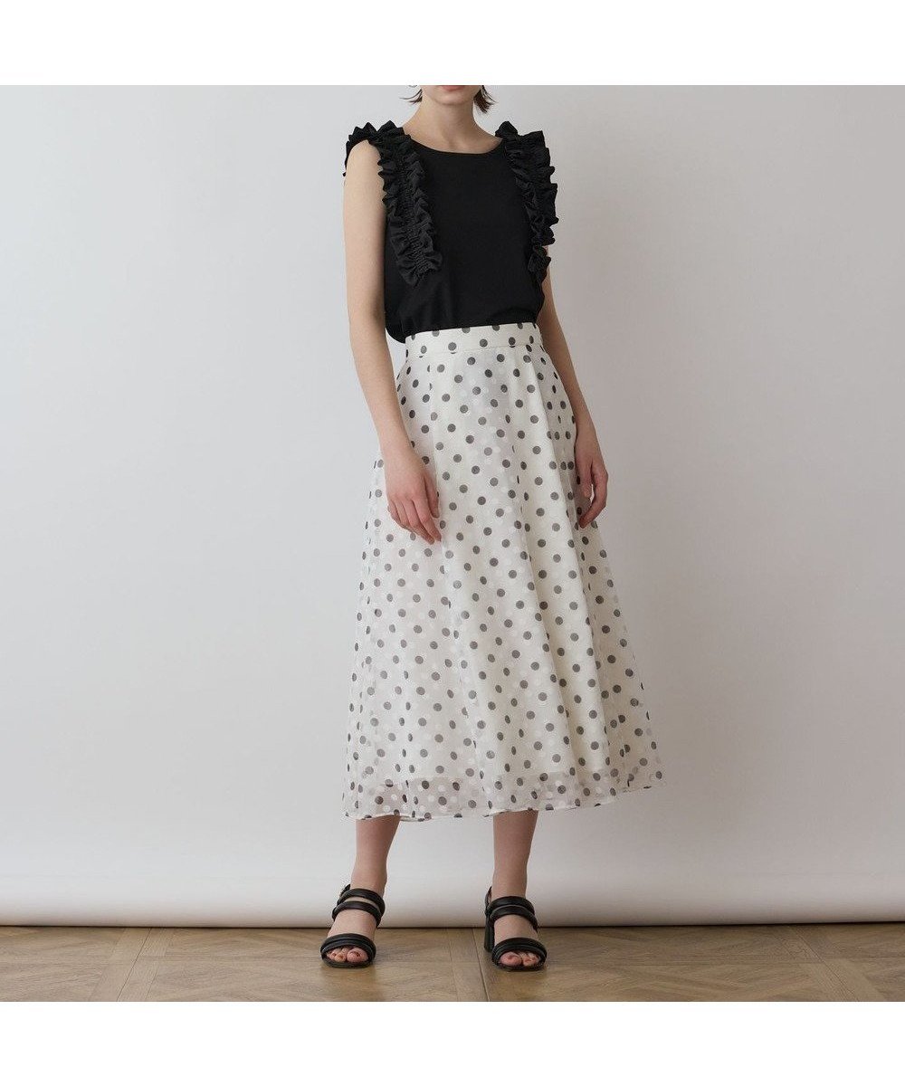 【グレース コンチネンタル/GRACE CONTINENTAL】のドットオパールスカート 人気、トレンドファッション・服の通販 founy(ファニー) 　ファッション　Fashion　レディースファッション　WOMEN　スカート　Skirt　ダブル　Double　ドット　Dot　フレア　Flare　プリント　Print　再入荷　Restock/Back In Stock/Re Arrival　夏　Summer　春　Spring　S/S・春夏　Ss・Spring/Summer　 other-1|ID: prp329100004493799 ipo3291000000031831678