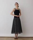【グレース コンチネンタル/GRACE CONTINENTAL】のドットオパールスカート 人気、トレンドファッション・服の通販 founy(ファニー) ファッション Fashion レディースファッション WOMEN スカート Skirt ダブル Double ドット Dot フレア Flare プリント Print 再入荷 Restock/Back In Stock/Re Arrival 夏 Summer 春 Spring S/S・春夏 Ss・Spring/Summer thumbnail ブラック|ID: prp329100004493799 ipo3291000000031831682